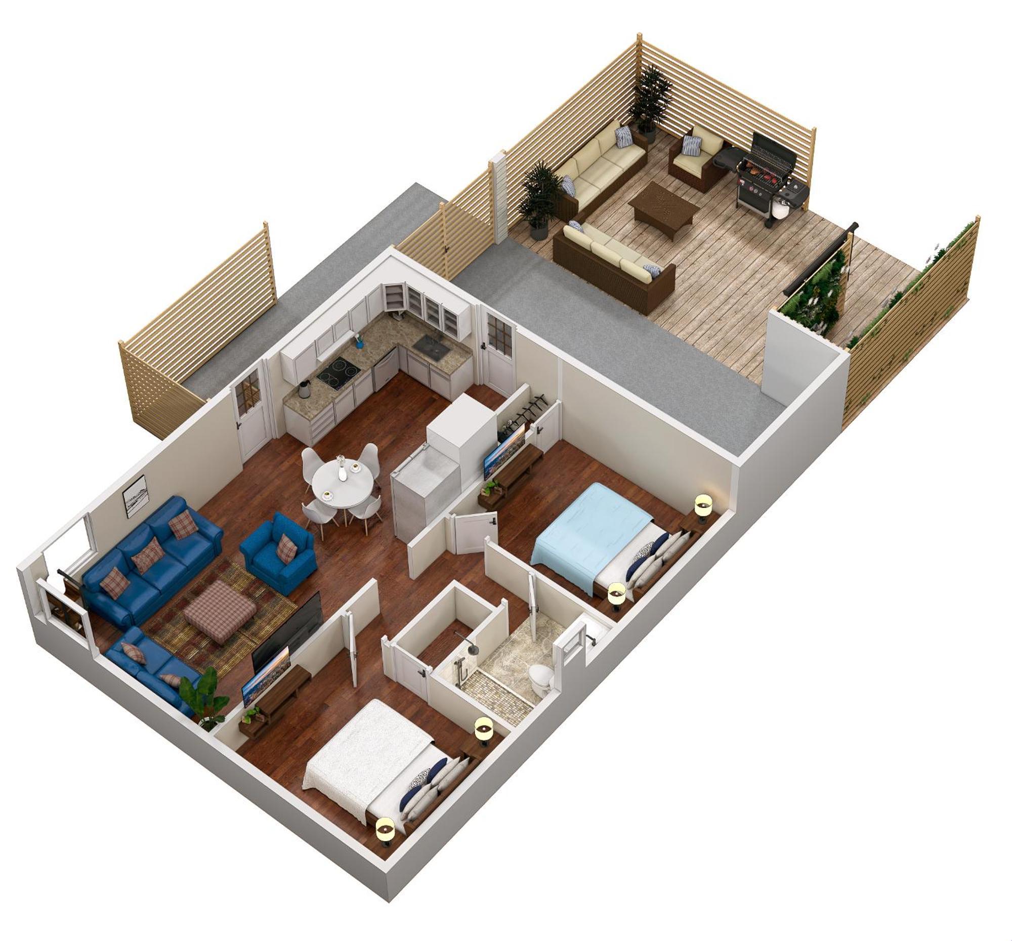 Sea Escape: Pcb Two Blocks From Beach Holiday home *